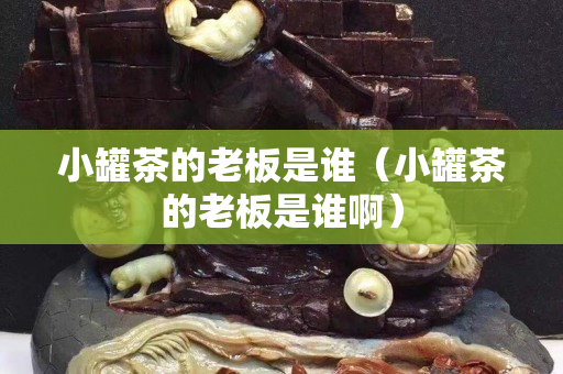 小罐茶的老板是谁（小罐茶的老板是谁啊）