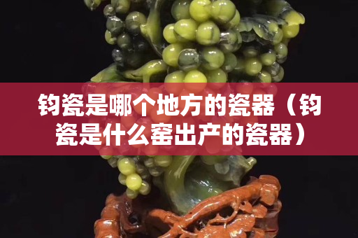 钧瓷是哪个地方的瓷器（钧瓷是什么窑出产的瓷器）