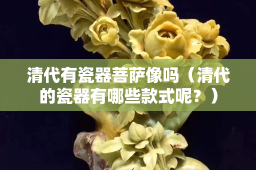 清代有瓷器菩萨像吗（清代的瓷器有哪些款式呢？）