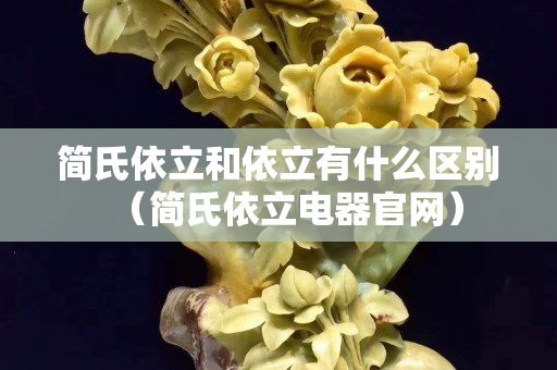 简氏依立和依立有什么区别（简氏依立电器官网）