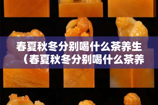 春夏秋冬分别喝什么茶养生（春夏秋冬分别喝什么茶养生最好）
