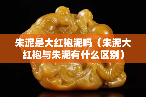 朱泥是大红袍泥吗（朱泥大红袍与朱泥有什么区别）