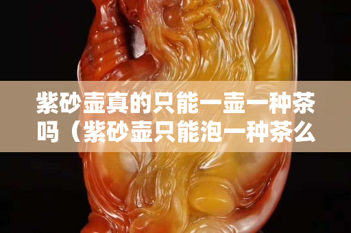 紫砂壶真的只能一壶一种茶吗（紫砂壶只能泡一种茶么）