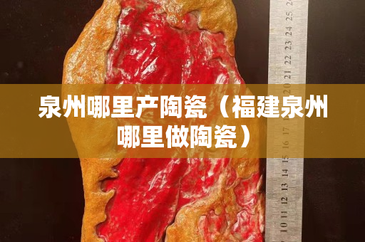 泉州哪里产陶瓷（福建泉州哪里做陶瓷）