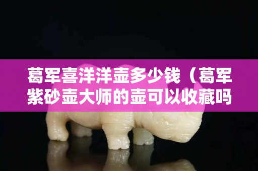 葛军喜洋洋壶多少钱（葛军紫砂壶大师的壶可以收藏吗？）