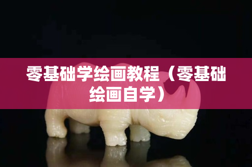 零基础学绘画教程（零基础绘画自学）