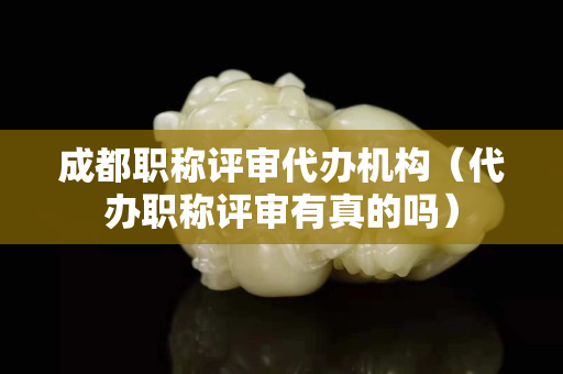 成都职称评审代办机构（代办职称评审有真的吗）