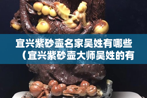 宜兴紫砂壶名家吴姓有哪些（宜兴紫砂壶大师吴姓的有哪位）