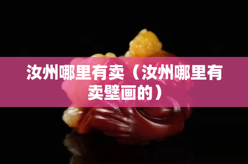 汝州哪里有卖（汝州哪里有卖壁画的）