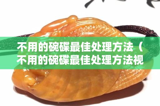 不用的碗碟最佳处理方法（不用的碗碟最佳处理方法视频）