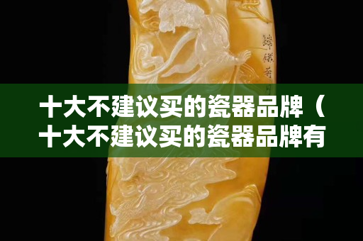 十大不建议买的瓷器品牌（十大不建议买的瓷器品牌有哪些）