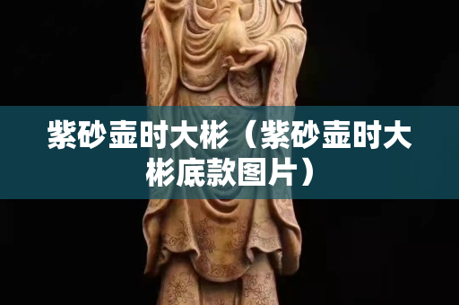 紫砂壶时大彬（紫砂壶时大彬底款图片）