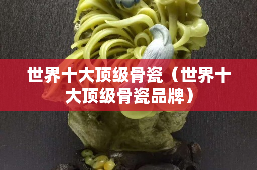 世界十大顶级骨瓷（世界十大顶级骨瓷品牌）