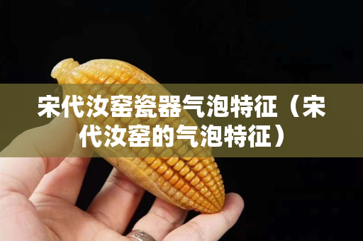 宋代汝窑瓷器气泡特征（宋代汝窑的气泡特征）