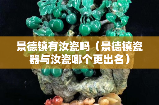景德镇有汝瓷吗（景德镇瓷器与汝瓷哪个更出名）