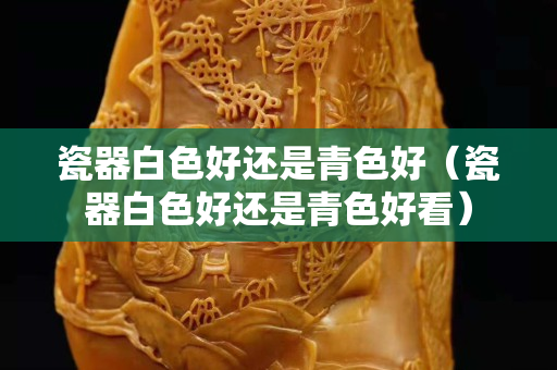 瓷器白色好还是青色好（瓷器白色好还是青色好看）
