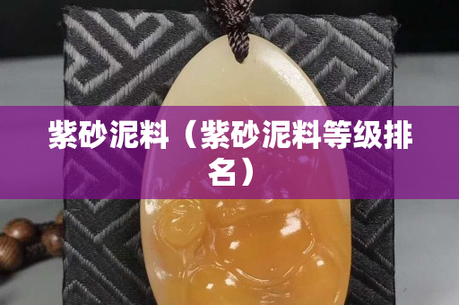 紫砂泥料（紫砂泥料等级排名）