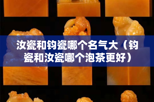 汝瓷和钧瓷哪个名气大（钧瓷和汝瓷哪个泡茶更好）