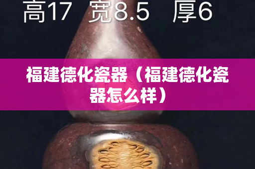 福建德化瓷器（福建德化瓷器怎么样）