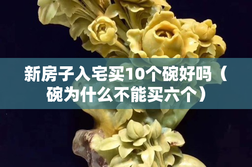 新房子入宅买10个碗好吗（碗为什么不能买六个）
