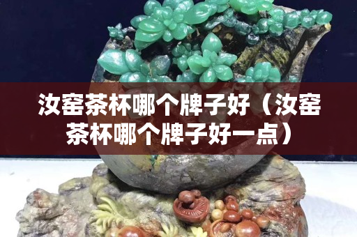 汝窑茶杯哪个牌子好（汝窑茶杯哪个牌子好一点）