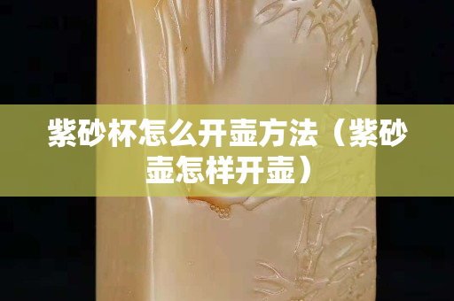 紫砂杯怎么开壶方法（紫砂壶怎样开壶）