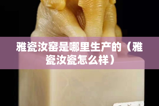 雅瓷汝窑是哪里生产的（雅瓷汝瓷怎么样）