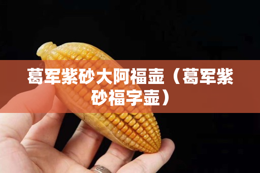 葛军紫砂大阿福壶（葛军紫砂福字壶）
