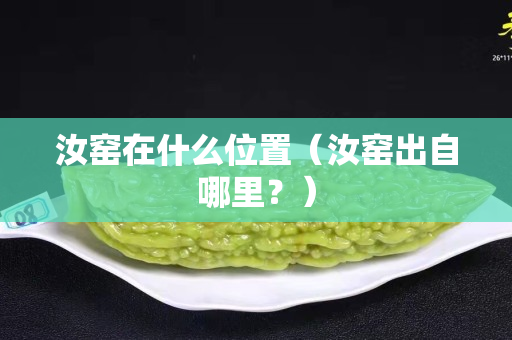 汝窑在什么位置（汝窑出自哪里？）