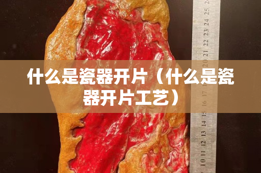 什么是瓷器开片（什么是瓷器开片工艺）