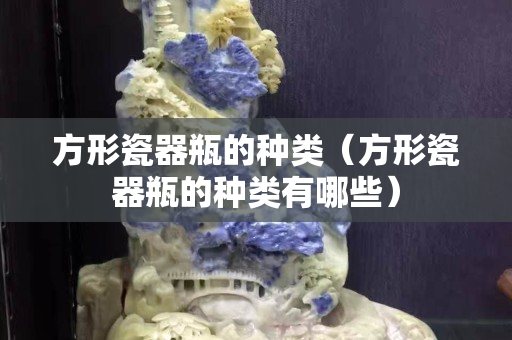 方形瓷器瓶的种类（方形瓷器瓶的种类有哪些）
