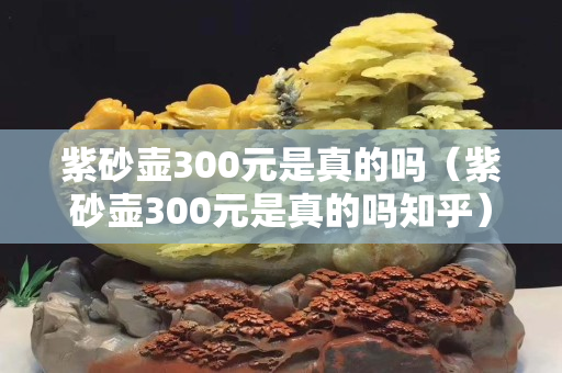 紫砂壶300元是真的吗（紫砂壶300元是真的吗知乎）