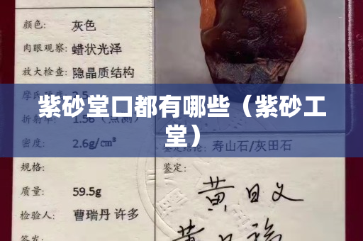 紫砂堂口都有哪些（紫砂工堂）