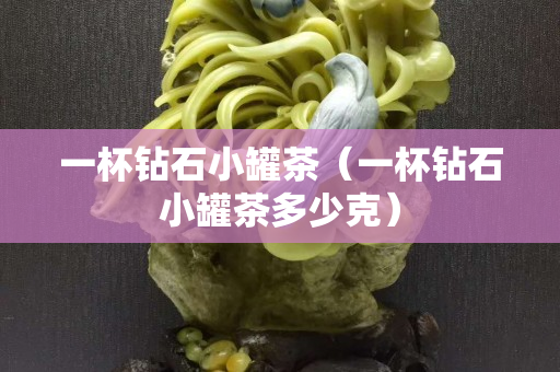 一杯钻石小罐茶（一杯钻石小罐茶多少克）