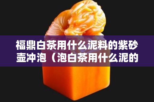 福鼎白茶用什么泥料的紫砂壶冲泡（泡白茶用什么泥的紫砂壶）