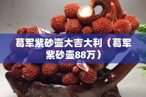 葛军紫砂壶大吉大利（葛军紫砂壶88万）
