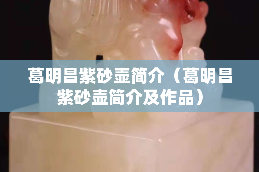 葛明昌紫砂壶简介（葛明昌紫砂壶简介及作品）