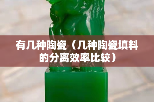 有几种陶瓷（几种陶瓷填料的分离效率比较）