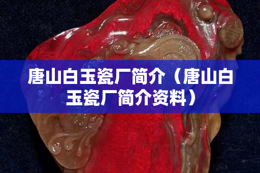 唐山白玉瓷厂简介（唐山白玉瓷厂简介资料）