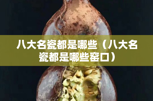 八大名瓷都是哪些（八大名瓷都是哪些窑口）