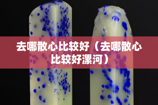 去哪散心比较好（去哪散心比较好漯河）