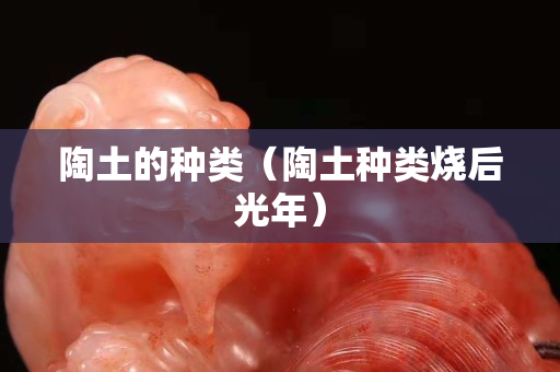陶土的种类（陶土种类烧后光年）