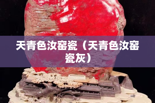 天青色汝窑瓷（天青色汝窑瓷灰）