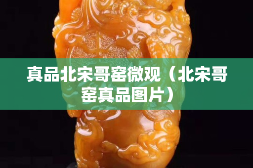 真品北宋哥窑微观（北宋哥窑真品图片）