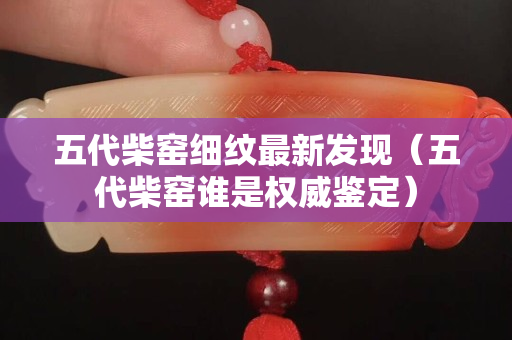 五代柴窑细纹最新发现（五代柴窑谁是权威鉴定）
