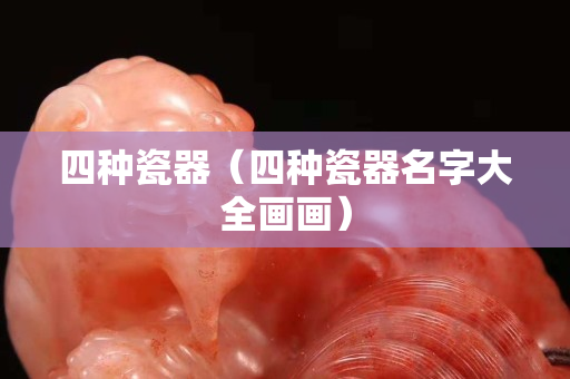 四种瓷器（四种瓷器名字大全画画）