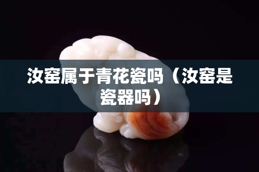汝窑属于青花瓷吗（汝窑是瓷器吗）