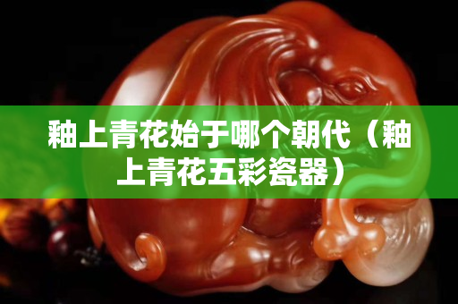釉上青花始于哪个朝代（釉上青花五彩瓷器）