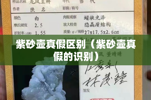 紫砂壶真假区别（紫砂壶真假的识别）