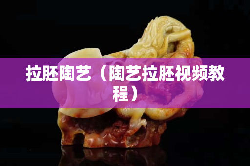 拉胚陶艺（陶艺拉胚视频教程）